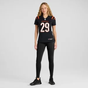Cam taylor britt cincinnati bengals nike womens game player jersey Black XL