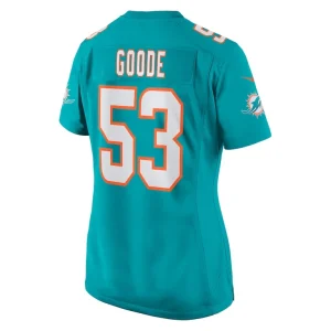 Cameron goode miami dolphins nike womens game player jersey Aqua L