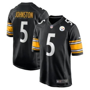 Cameron johnston pittsburgh steelers nike game jersey Black