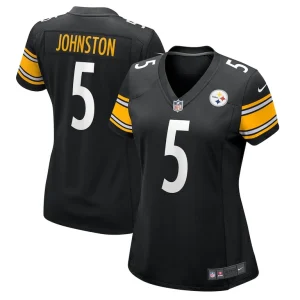 Cameron johnston pittsburgh steelers nike womens game jersey Black