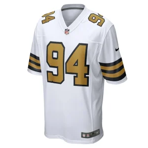 Cameron jordan new orleans saints nike alternate game jersey White M