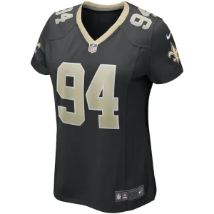 Cameron jordan new orleans saints nike womens game jersey Black M