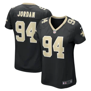 Cameron jordan new orleans saints nike womens team game jersey Black