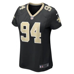 Cameron jordan new orleans saints nike womens team game jersey Black M