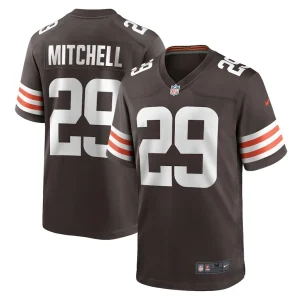 Cameron mitchell cleveland browns nike team game jersey Brown