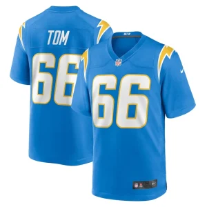 Cameron tom los angeles chargers nike game jersey Powder blue