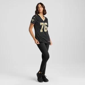 Camron peterson new orleans saints nike womens game jersey Black XL
