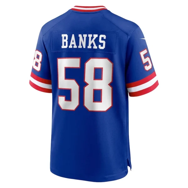 Carl banks new york giants nike classic retired player game jersey Royal L