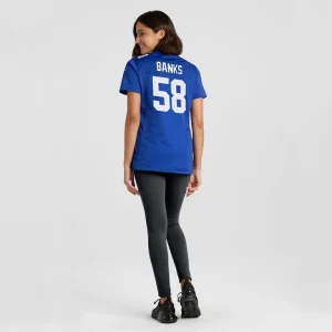 Carl banks new york giants nike womens game retired player jersey Royal 2XL