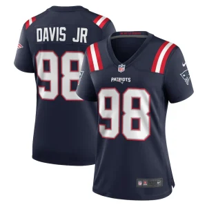 Carl davis jr. new england patriots nike womens game player jersey Navy