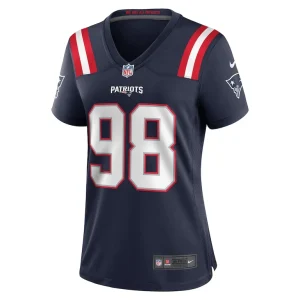 Carl davis jr. new england patriots nike womens game player jersey Navy M