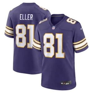 Carl eller minnesota vikings nike classic retired player jersey Purple