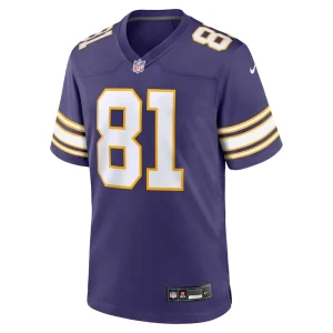 Carl eller minnesota vikings nike classic retired player jersey Purple M