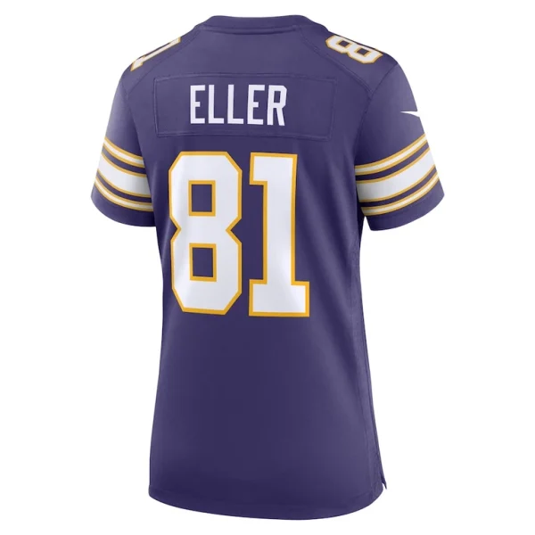 Carl eller minnesota vikings nike womens classic retired player jersey Purple L