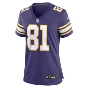 Carl eller minnesota vikings nike womens classic retired player jersey Purple M