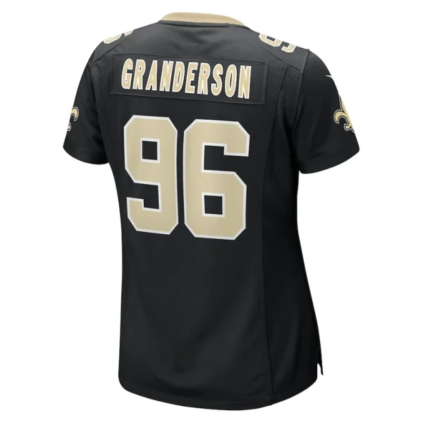 Carl granderson new orleans saints nike womens game jersey Black L