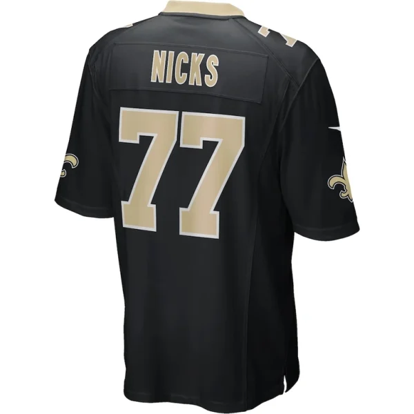Carl nicks new orleans saints nike game retired player jersey Black L