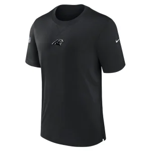 Carolina panthers nike 2023 sideline performance t shirt Black M