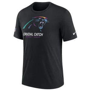 Carolina panthers nike 2024 nfl crucial catch t shirt Black M