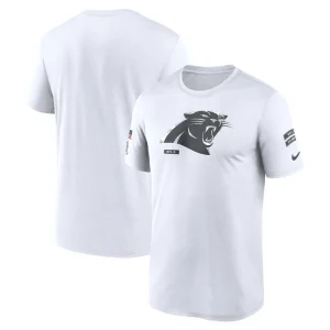 Carolina panthers nike 2024 salute to service legend performance t shirt White