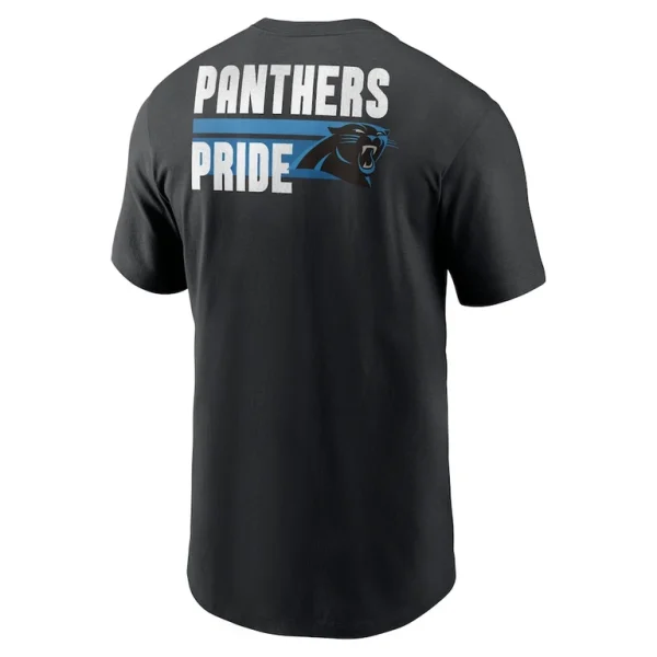 Carolina panthers nike blitz essential t shirt Black L