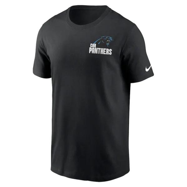 Carolina panthers nike blitz essential t shirt Black M