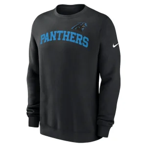 Carolina panthers nike club pullover sweatshirt Black M