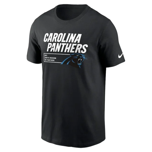 Carolina panthers nike division essential t shirt Black M