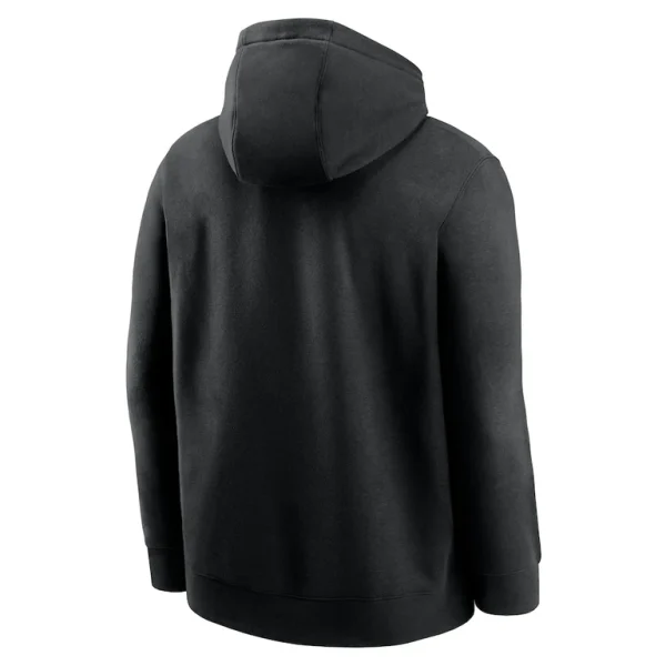 Carolina panthers nike edge french terry club pullover hoodie Black L