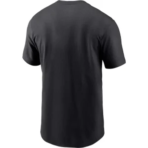 Carolina panthers nike essential blitz lockup t shirt Black L