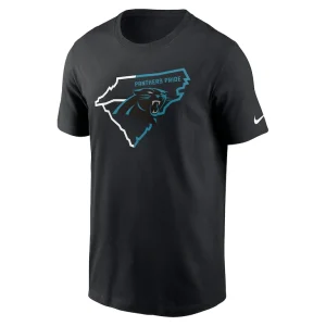 Carolina panthers nike essential panthers pride t shirt Black M