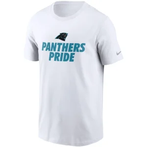 Carolina panthers nike hometown collection pride t shirt White M