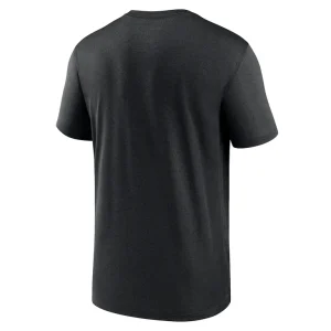 Carolina panthers nike horizontal lockup legend performance t shirt Black L