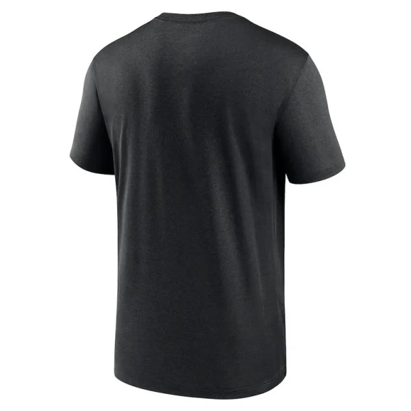 Carolina panthers nike horizontal lockup legend performance t shirt Black L