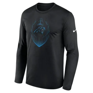 Carolina panthers nike legend icon long sleeve t shirt Black M