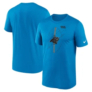 Carolina panthers nike legend icon performance t shirt Blue