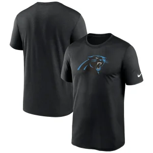 Carolina panthers nike legend logo performance t shirt Black