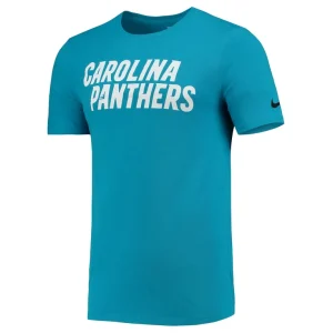 Carolina panthers nike legend wordmark performance t shirt Blue M