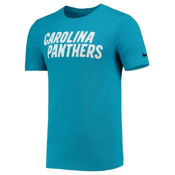 Carolina panthers nike legend wordmark performance t shirt Blue M