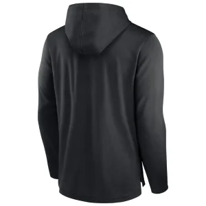 Carolina panthers nike lightweight performance hooded long sleeve t shirt Black L