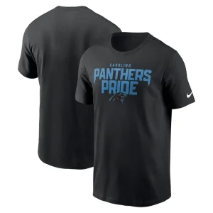 Carolina panthers nike local essential t shirt Black