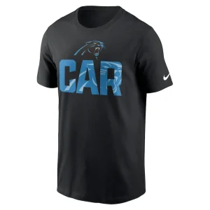 Carolina panthers nike local essential t shirt Black M