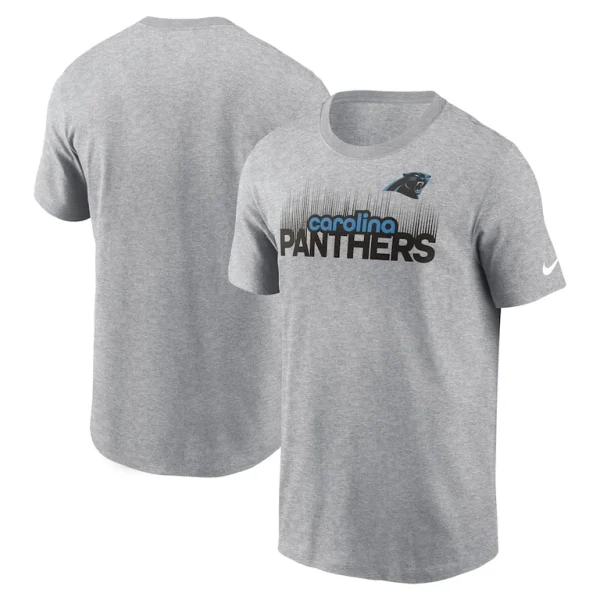 Carolina panthers nike local essential t shirt Heather gray
