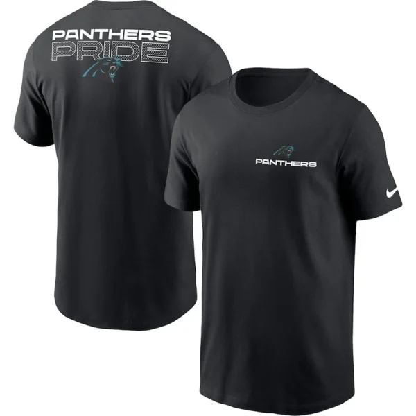 Carolina panthers nike local phrase t shirt Black