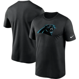 Carolina panthers nike logo essential legend performance t shirt Black