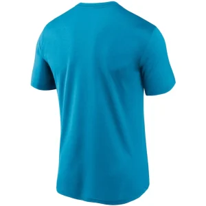 Carolina panthers nike logo essential legend performance t shirt Blue L