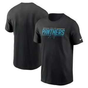 Carolina panthers nike muscle t shirt Black