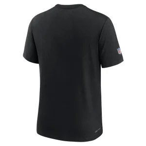 Carolina panthers nike nfl crucial catch performance t shirt Black L