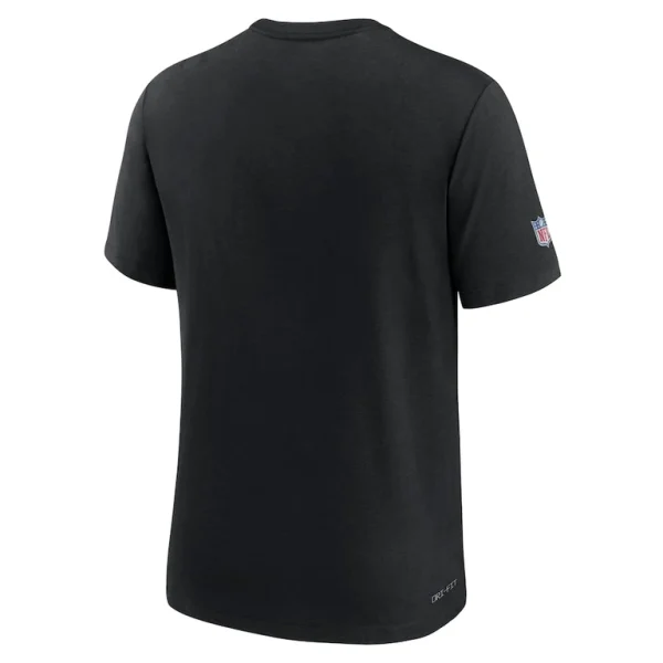 Carolina panthers nike nfl crucial catch performance t shirt Black L