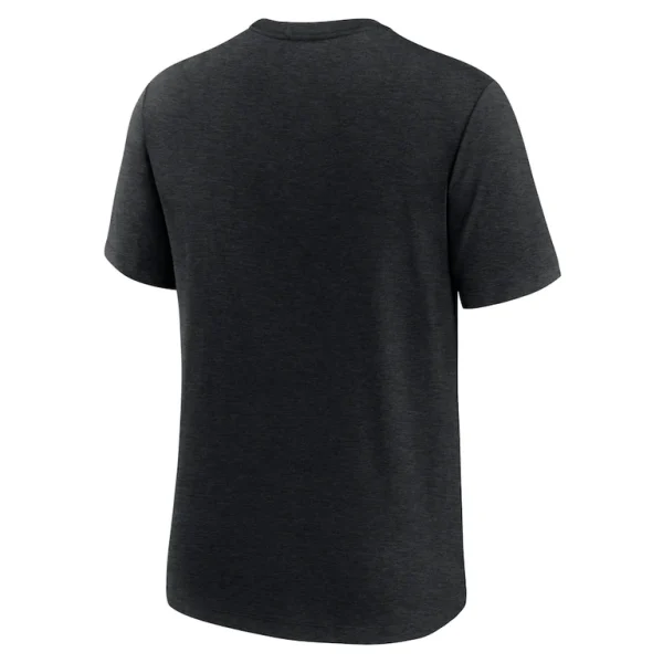 Carolina panthers nike overlap lockup tri blend t shirt Black L